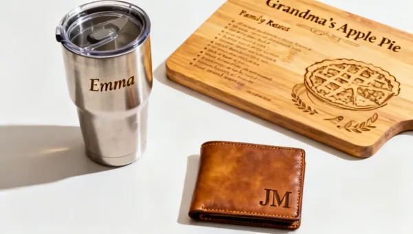 Personalized laser engraved gifts and custom items
